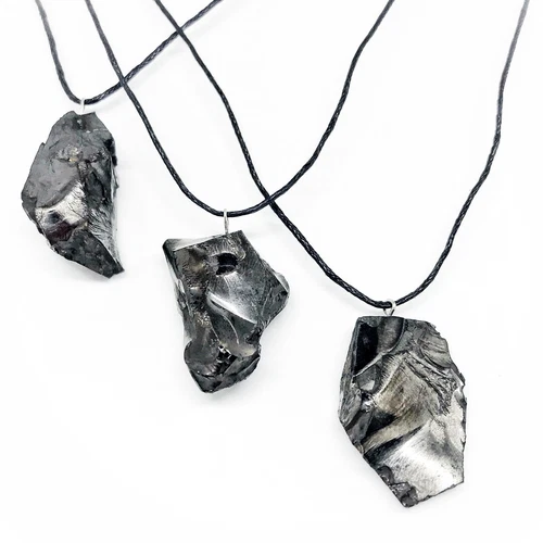 Elite shungite Pendants 6-9g Fullerenes C60 Karelia Russia EMF 98% 3pcs