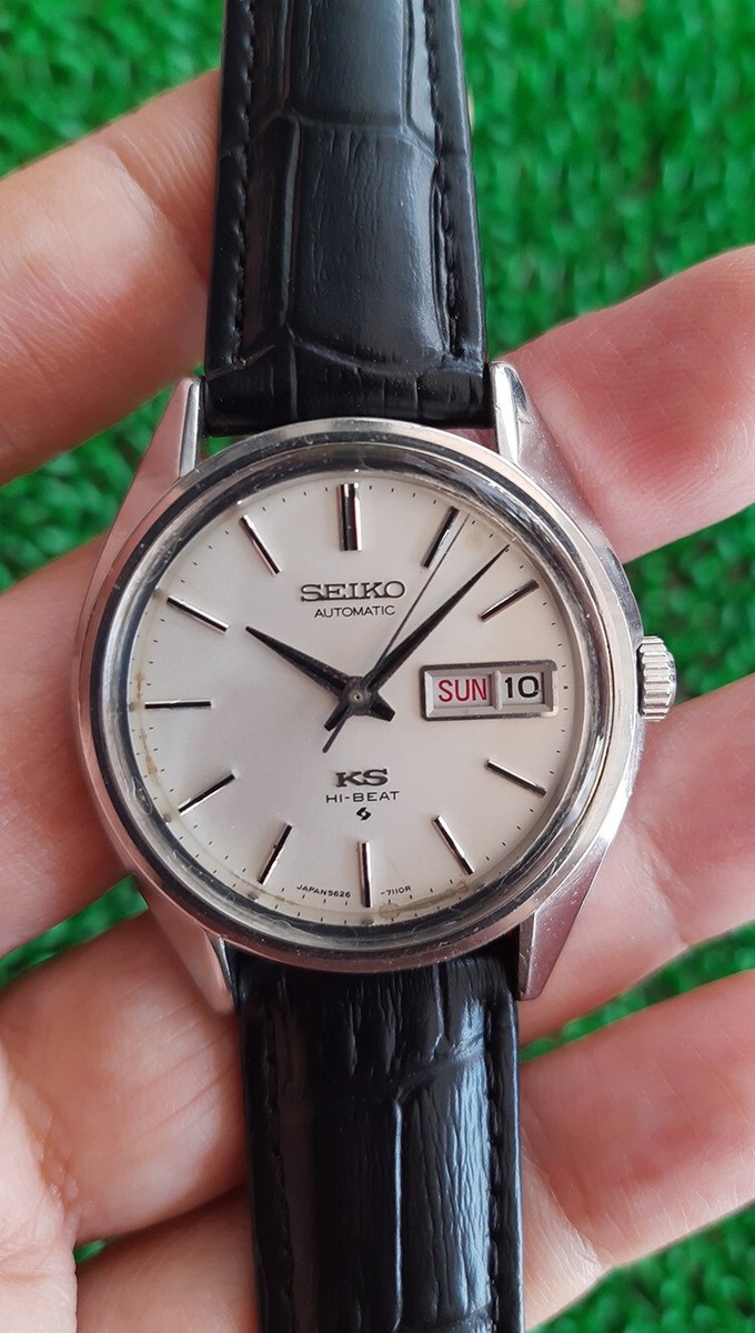 SEIKO KS 自動巻 HI-BEAT KING SEIKO 1973 Seiko KS Chronometer Ref. 5626-7041