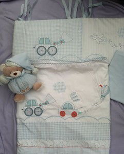 teddy bear fleece cot bedding