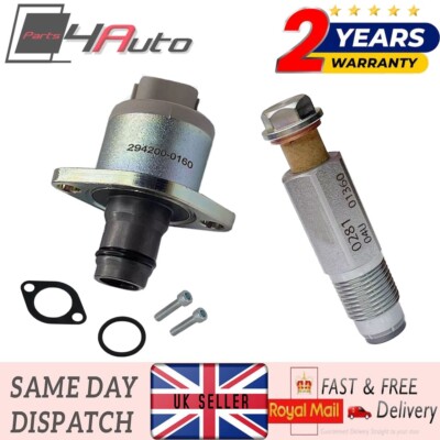 FUEL PUMP REGULATOR VALVE & RAIL PRESSURE for NISSAN NAVARA D40 2.5 DCI