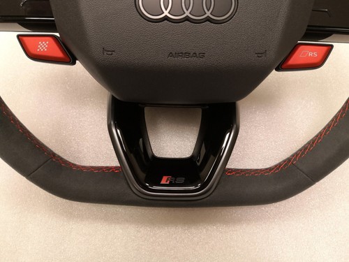 OEM AUDI RS3 8Y FACELIFT ALCANTARA RS STEERING WHEEL NEW!!! 82A419091BF - Picture 5 of 11