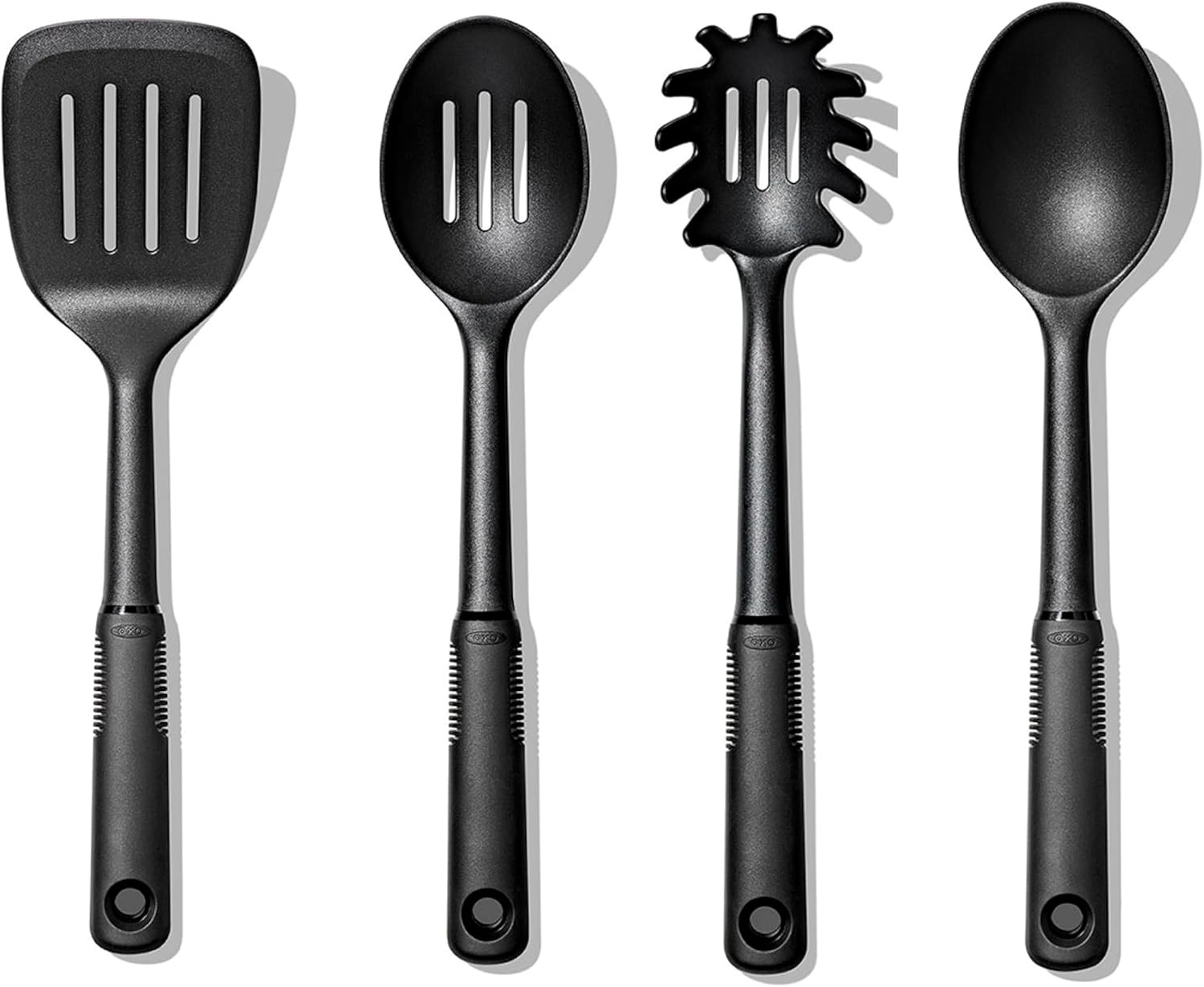 OXO Good Grips 4-Piece Nylon Tool Set, 2.3, Black