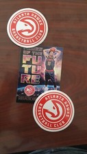 2 of Atlanta Hawks themed Car Decal Sticker quality basketball collectable