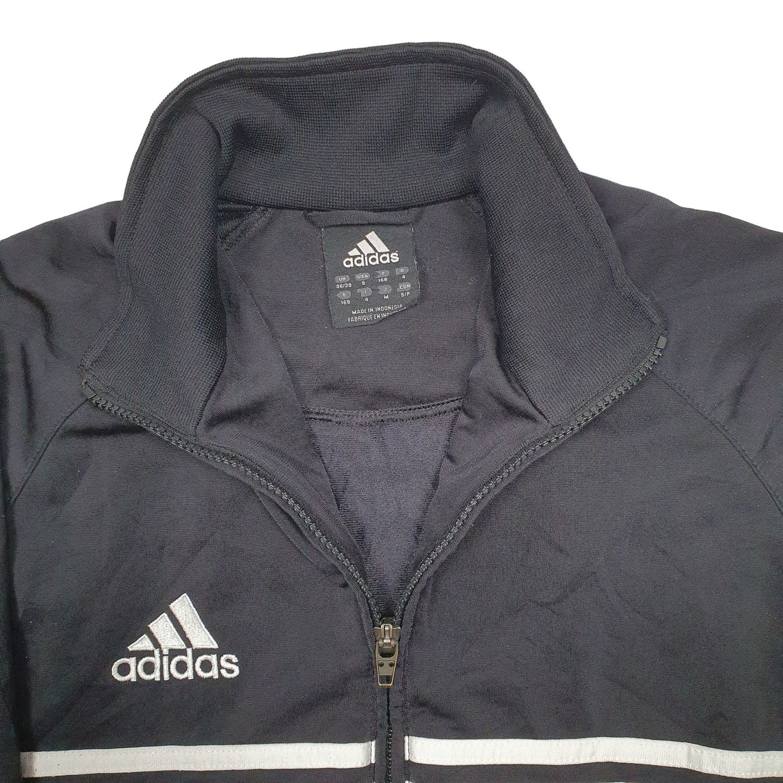 ADIDAS Full zip Polyester Jumper Sweatshirt Mens S image 2