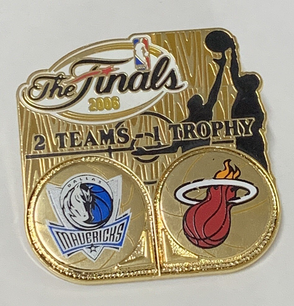 Dallas Mavericks Vs Miami Heat Pin NBA Basketball 2006 Finals | eBay