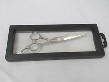 Salon Care Carved Styling Hair Cutting Shears 6  - Appear Unused 