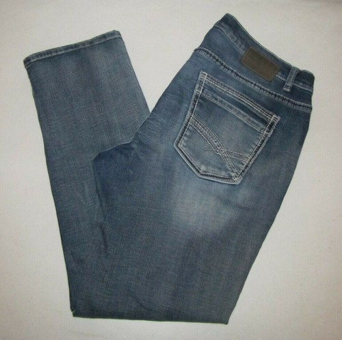 Mens BKE Denim Nolan Straight Leg Jeans 