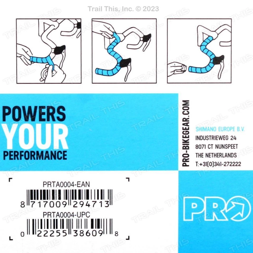 Shimano PRO Sport Control - Blanco - Manillar Bicicleta de Carretera Barra Drop Cinta/Envoltura Foto 3 de 3