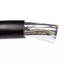 18/12 Shielded VNTC Tray Cable TFN/PVC Power Control Wire Black 600V