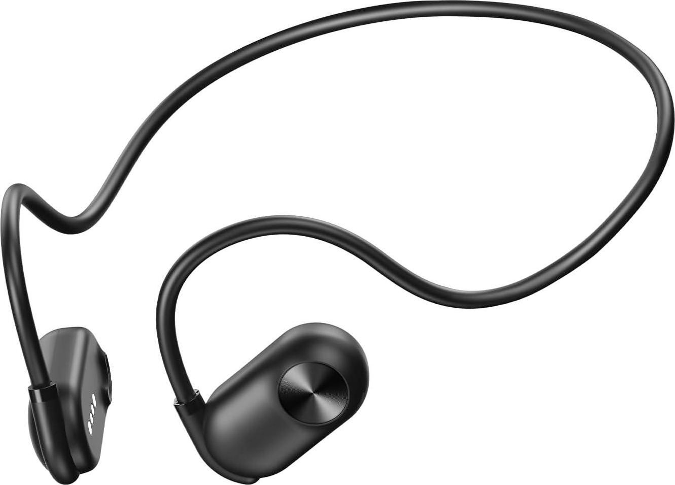 Open Ear Headphones, Bluetooth 5.3 Air Conduction Sport Earbuds With Mic, 17g-image