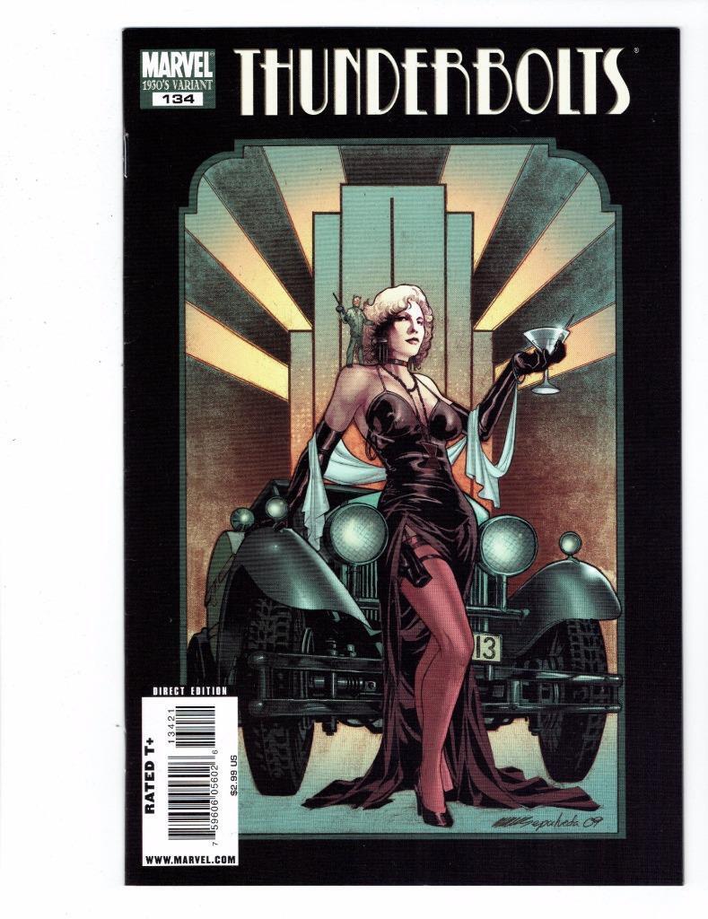 Thunderbolts #134 (Marvel Sept 2009) VF 1930's Decade Variant