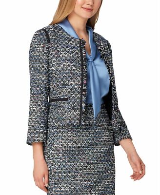 black sequin fringe jacket