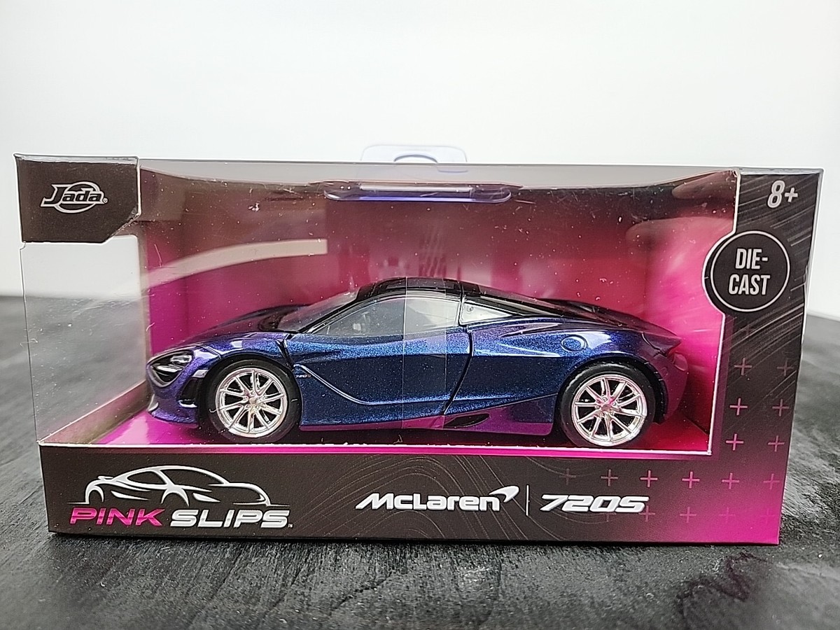 Jada Pink Slips McLaren 720S New 2023 Metallic Blue Diecast 1:32