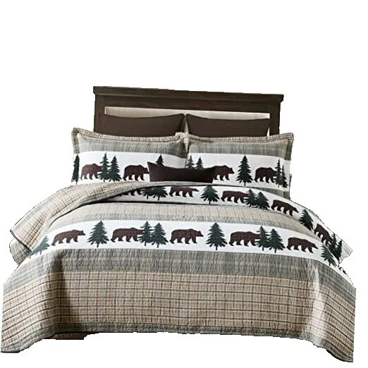 Королевские коричневые геометрические лоскутные одеяла, покрывала и покрывала