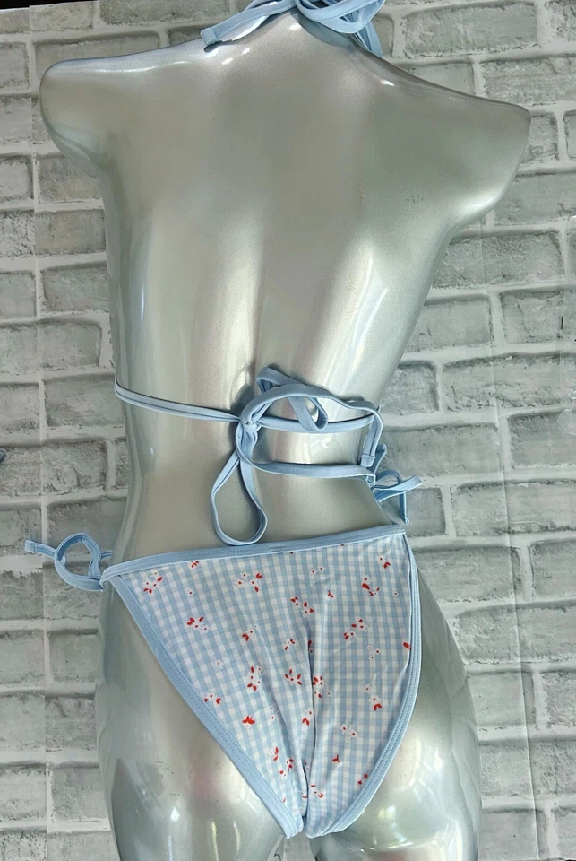 Bikinis ROSA by Frankies Slide Bikini Top y Corbata Lateral Parte Inferior Descarada 2 Piezas Talla L Foto 3 de 4