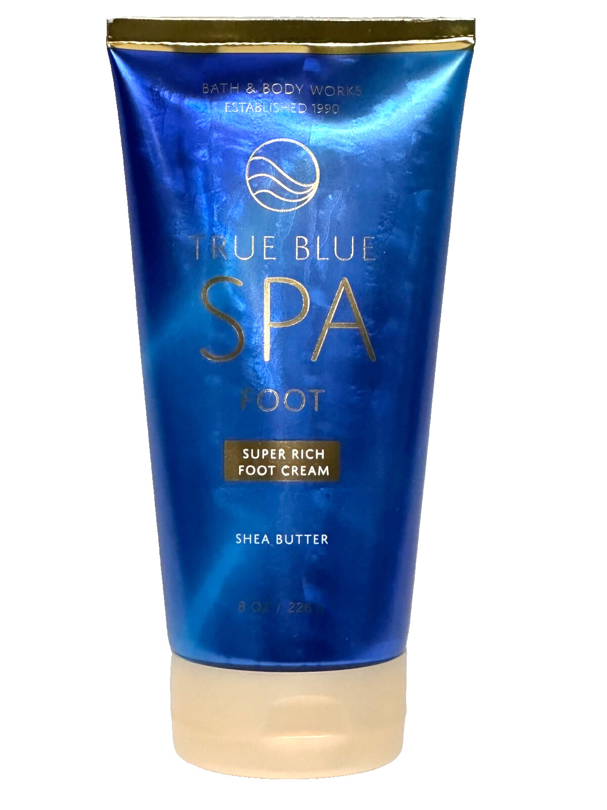 NEW BATH & BODY WORKS TRUE BLUE SPA FOOT SUPER RICH FOOT CRE