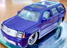 Pneumatici Hot Wheels Dropstars Cadillac Escalade 1:43 gomma blu 2004 usati sfusi