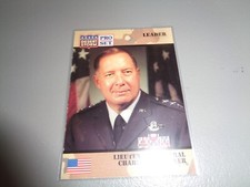 1991 Pro Set Desert Storm Card #83 Leader Lieutenant General Charles A. Horner