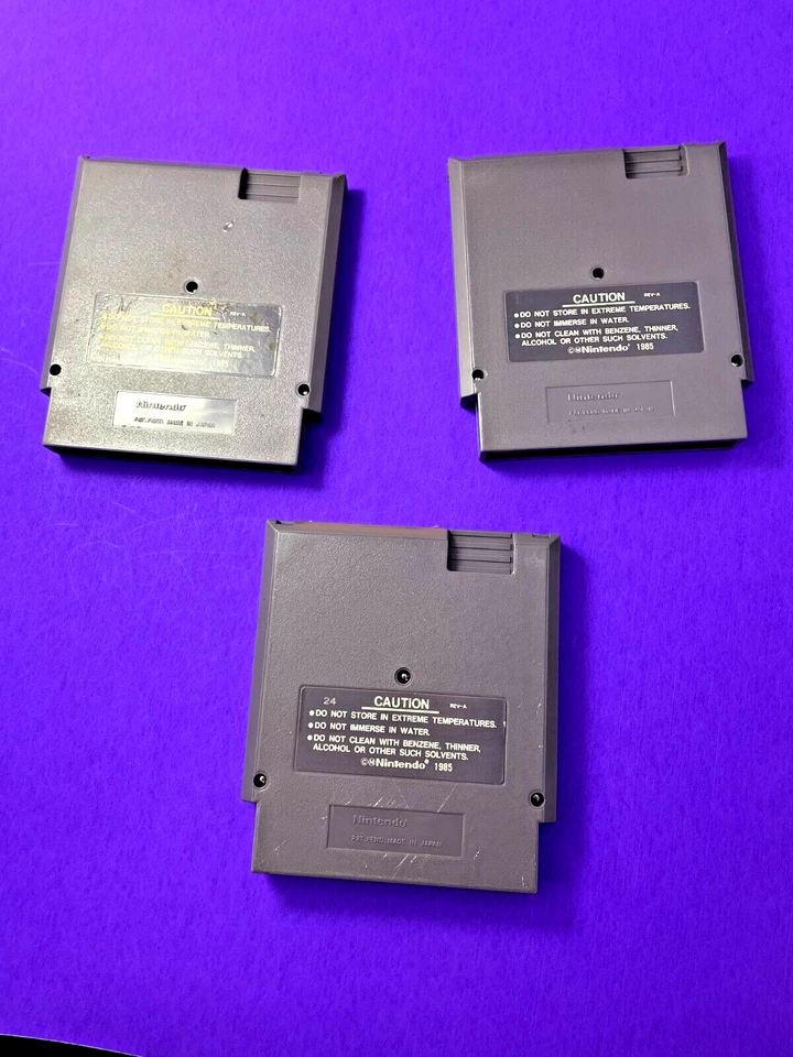 NES FESTER'S QUEST, SKATE OR DIE, MARIO/DUCK HUNT/TRACK MEET 3 GAME LOT   IO - Image 4 of 4