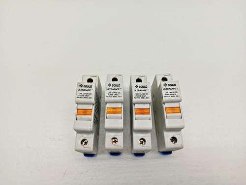Sicherungshalter Gould Ultrasafe USCC1 1-polig, 600 V 30 Amp. 4 Stück