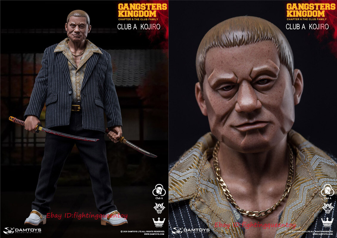 DAMTOYS GK021 Gangsters Kingdom Club A KOJIRO Kitano 1/6 Figure