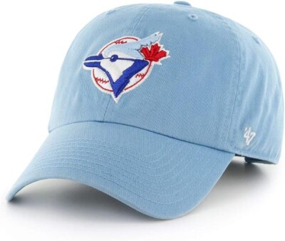 Men's Toronto Blue Jays MLB '47 Powder Blue Vintage Clean Up Adjustable Hat Cap