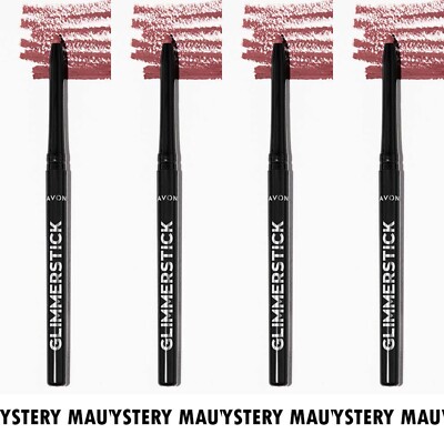 NEW Avon Glimmersticks Retractable Lip Liner  / MYSTERY MAUVE / SET OF 4