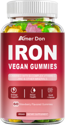 Iron Supplements - with Vitamin Ａ& B &C - Absorbs Easily Raise Hemoglobin Levels