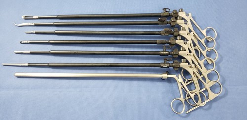 Karl Storz 30530 MT Strumenti Laparoscopici 10mmx36cm Set di 7Click Line Manico - Foto 1 di 8
