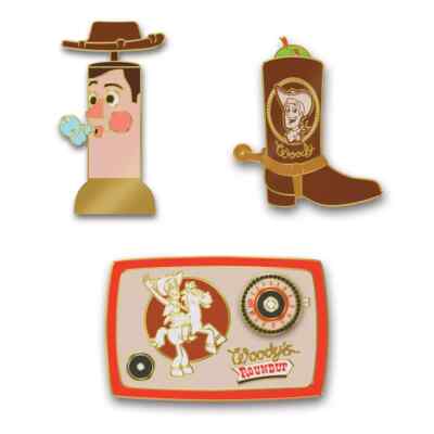Pixar D23 Exclusive Toy Story 2 25th Anniversary Woody's Roundup