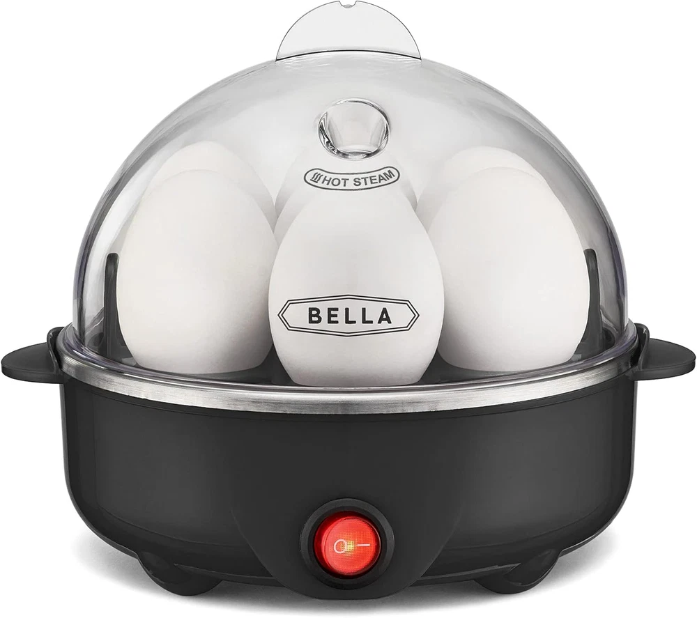 7-Capacity Electric Egg Cooker for Hard Boiled and Poached Eggs Fast 7-Capacity Electric Egg Cooker for Hard Boiled and Poached Eggs Fast