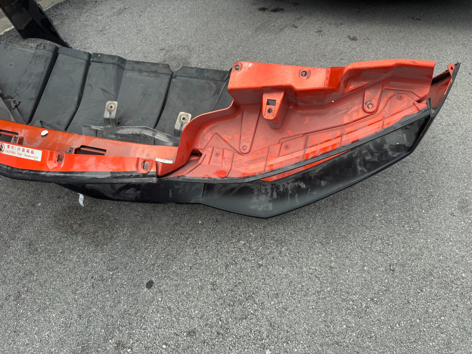 Rear bumper Lamborghini Aventador