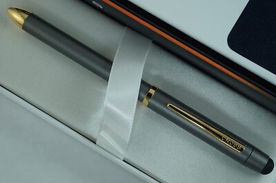 Cross Limited Edition Tech3+ Satin Gray & 23KT Gold  Multi-function Pen