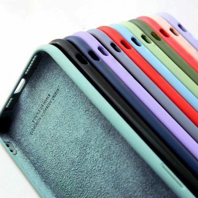 Liquid Silicone Case For Xiaomi Redmi Note 12 11 10 Pro 9A K40 Mi 11 Lite Cover
