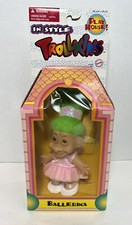 VTG. NEW Ballerina Trollkins Troll Doll 1998 Toy BRAND NEW trolkins dancer