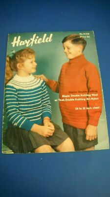 Hayfield Kinder Pullover Strickmuster 219