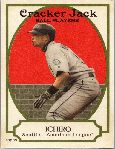Ichiro #125 — 2005 Topps Cracker Jack baseball card