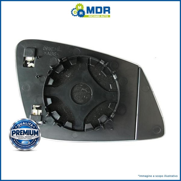 W-Parts Thermischer Spiegel Einsatz 2PIN Rechts FüR BMW 1Er F20-F21 15-19-image