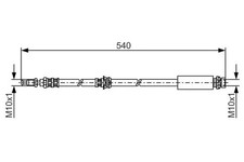 Flexible de frein Ford FUSION