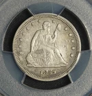 1859 PCGS VF-35 Seated Liberty Quarter