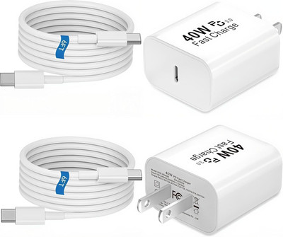 Type C Charger Fast Charging 40W for Iphone 17 16 15 Air Pro Max, USB C Charger