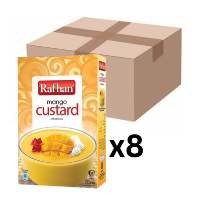 8er-Pack Rafhan Custard Puddingpulver Mango 275g