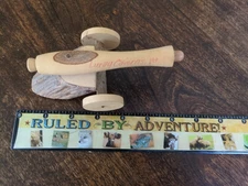 Memories of the Luray Caverns Wooden Souvenir Canon on Wheels   FFFREE SSHIPP