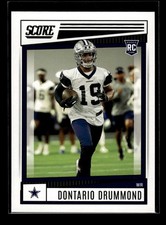 2022 Score #399 Dontario Drummond RC (NM+)(FTB)