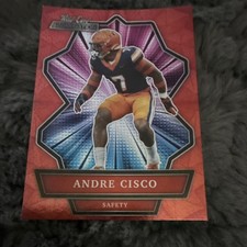 Wild Card 2021 Alumination  #ABC-33 Andre Cisco Football Insert