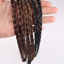 Double-layer Elastic Braided Wig Braids Hair Band Head Wear Hair Accessory Thin