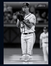 2025 TOPPS Stadium Club Black & White Base -GREG MADDUX (TOPPS Bunt DigitaI Card