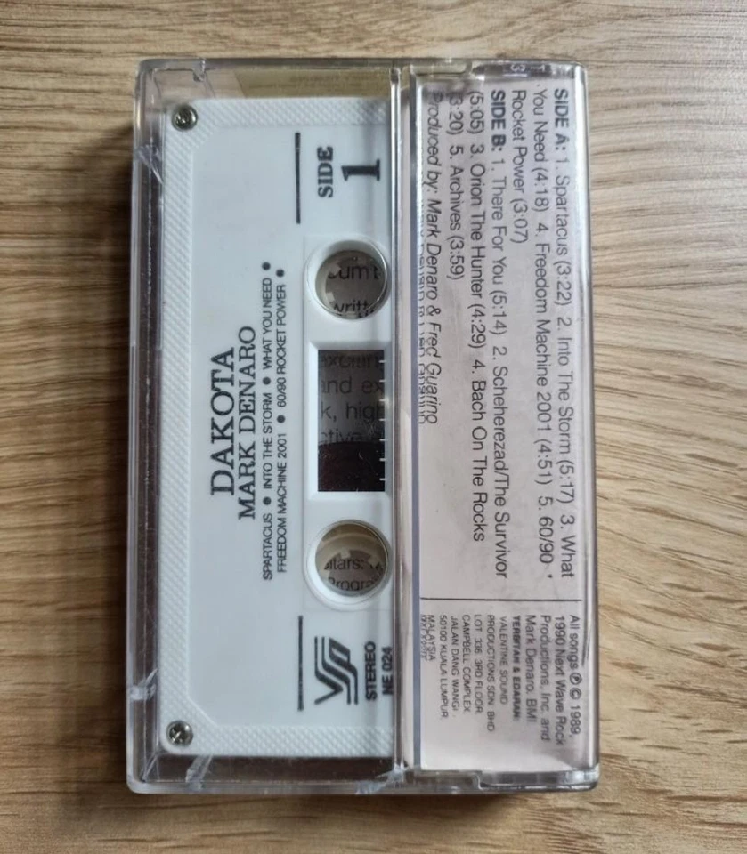 Mark Denaro : Dakota ( Cassette Tape ) - Image 2 of 4