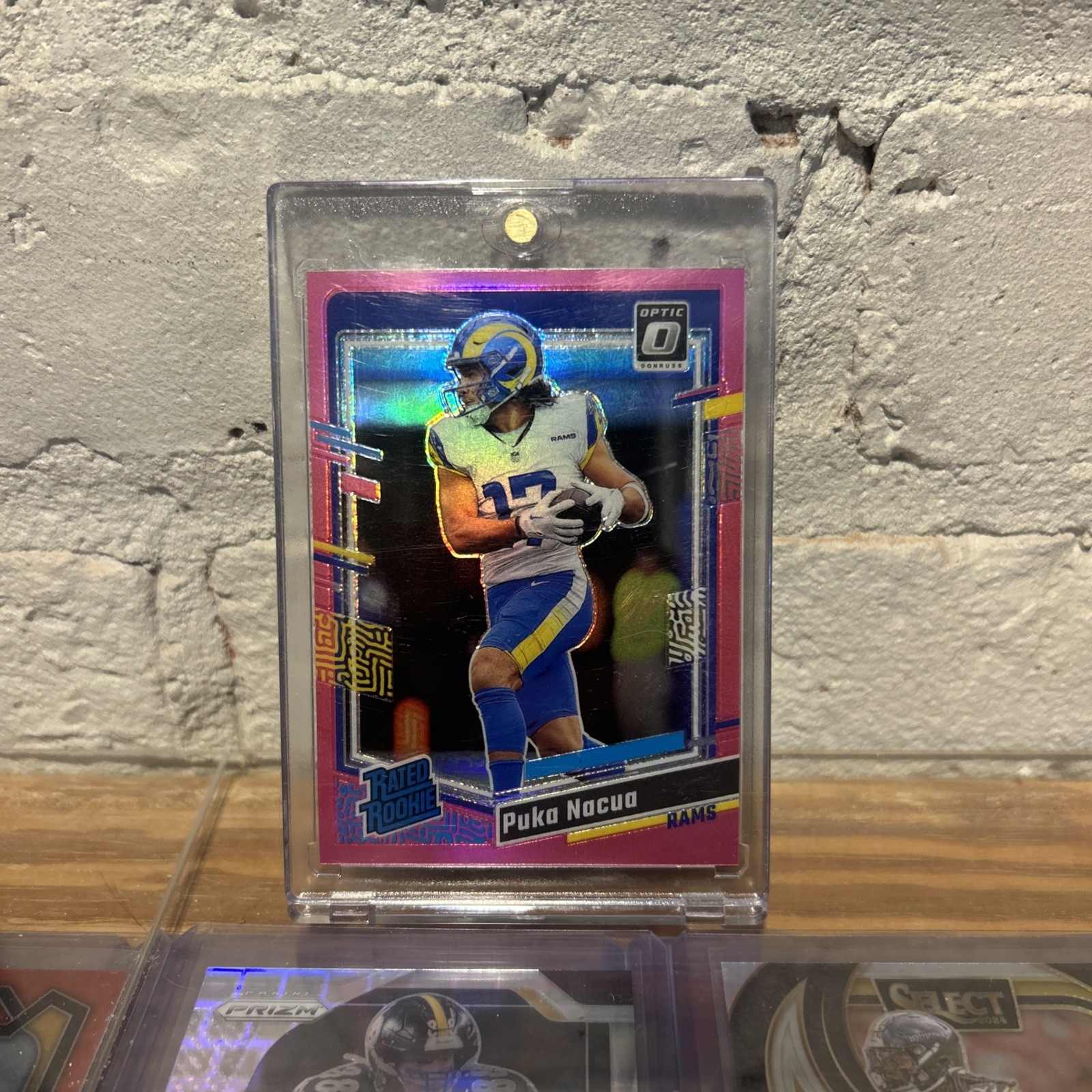 2023 Panini Donruss Optic - Rated Rookie Puka Nacua #238 Pink Prizm (RC)
