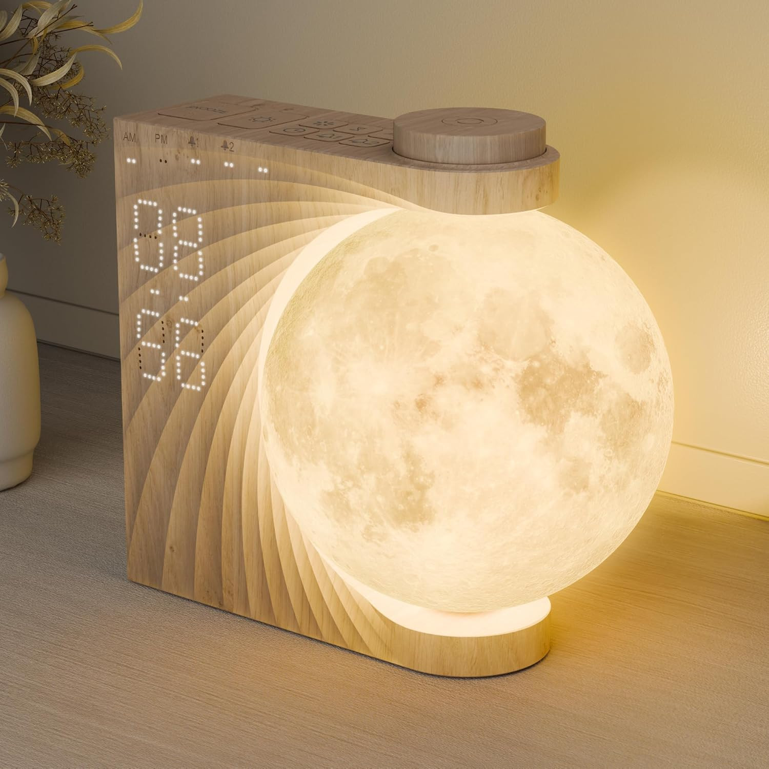 For Bedrooms, Sunrise Alarm Clock Wake Up Light For Kids Tee
